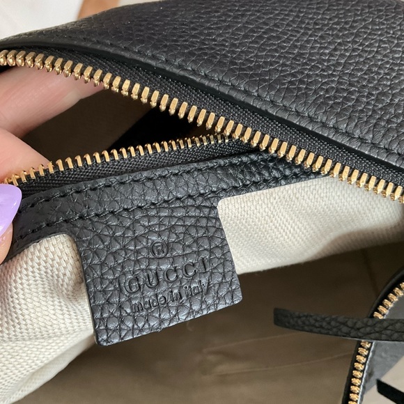 Sold Gorgeous Gucci Soho Tote black - Picture 11 of 16